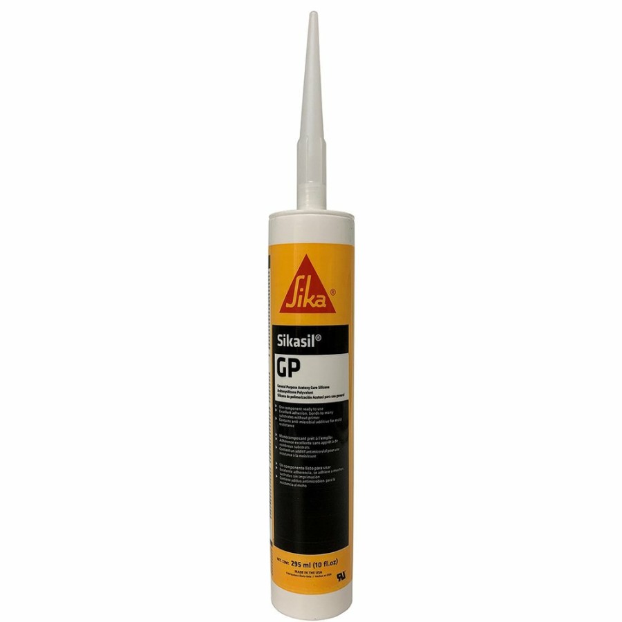 Adhesives & Sealants SIKA | Sikasil Gp Silicone, White, 295 Ml