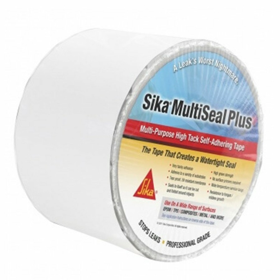 Adhesives & Sealants SIKA | Sika Multiseal Plus Tape, 4 X 5 Roll, White