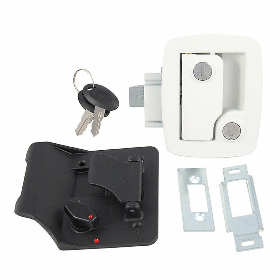 Locks AP Products | Bauer Key'D-A-Like Towable Lock W/Keys, White