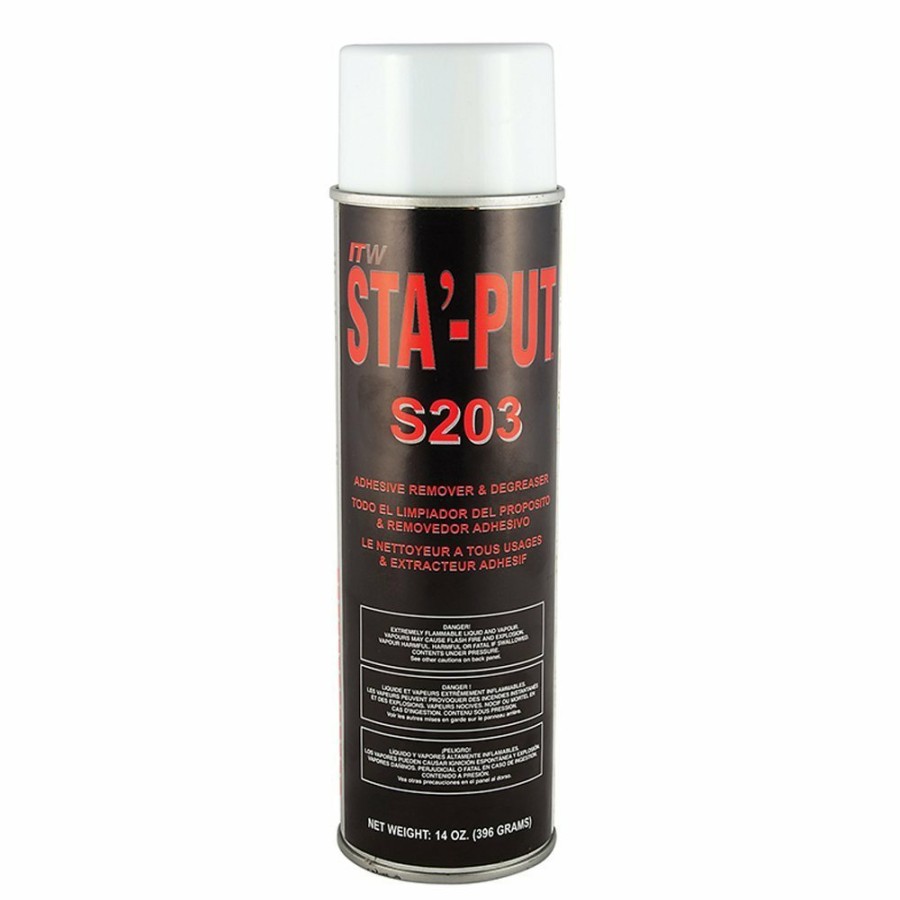 Adhesives & Sealants STA'-PUT | Adhesive Remover & Degreaser, 14 Oz.