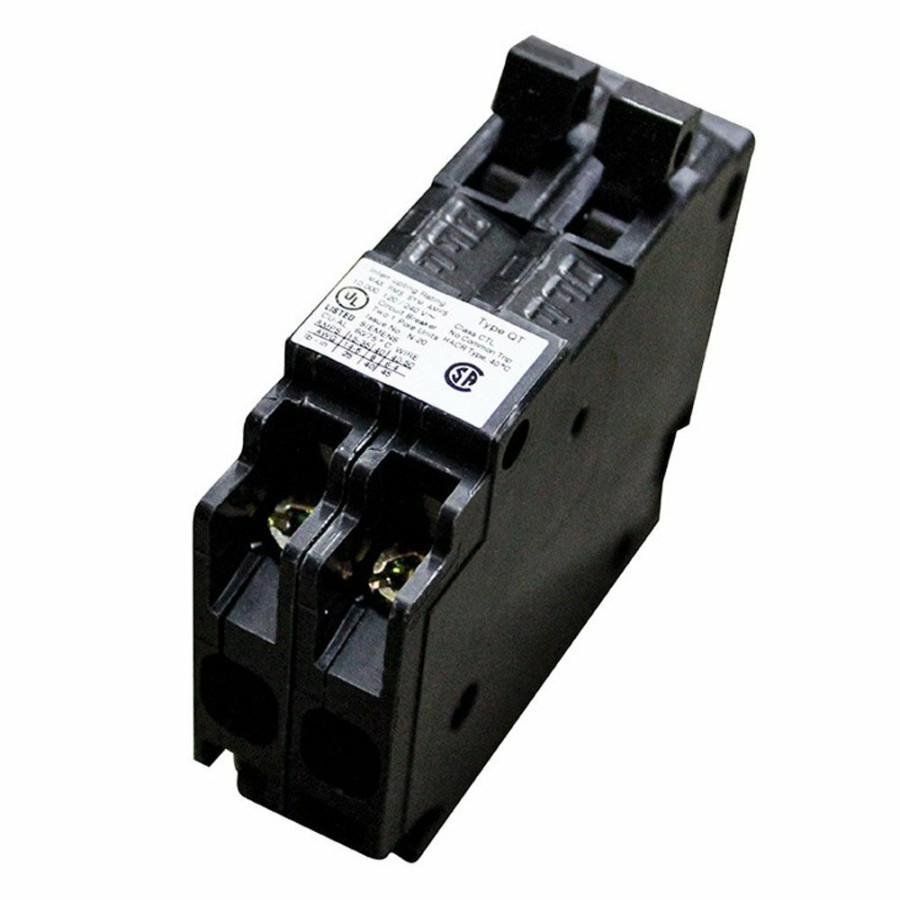 Electrical Parallax | 1 Pole 15A/15A Duplex Circuit Breaker