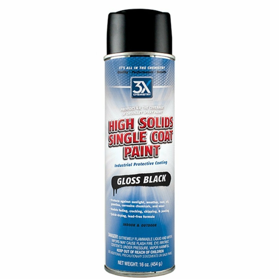 Spray Paint AP Products | High Solids Gloss Black Spray Paint