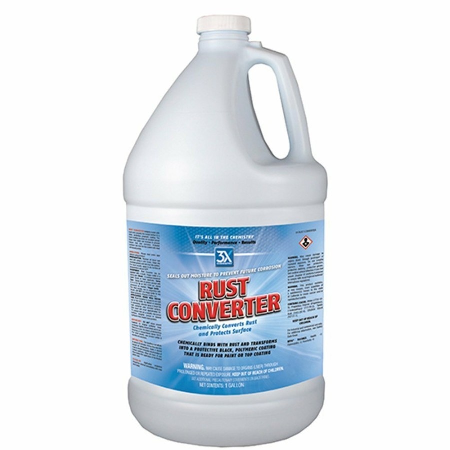 Cleaners 3X | Rust Converter Liquid, 1 Gal.