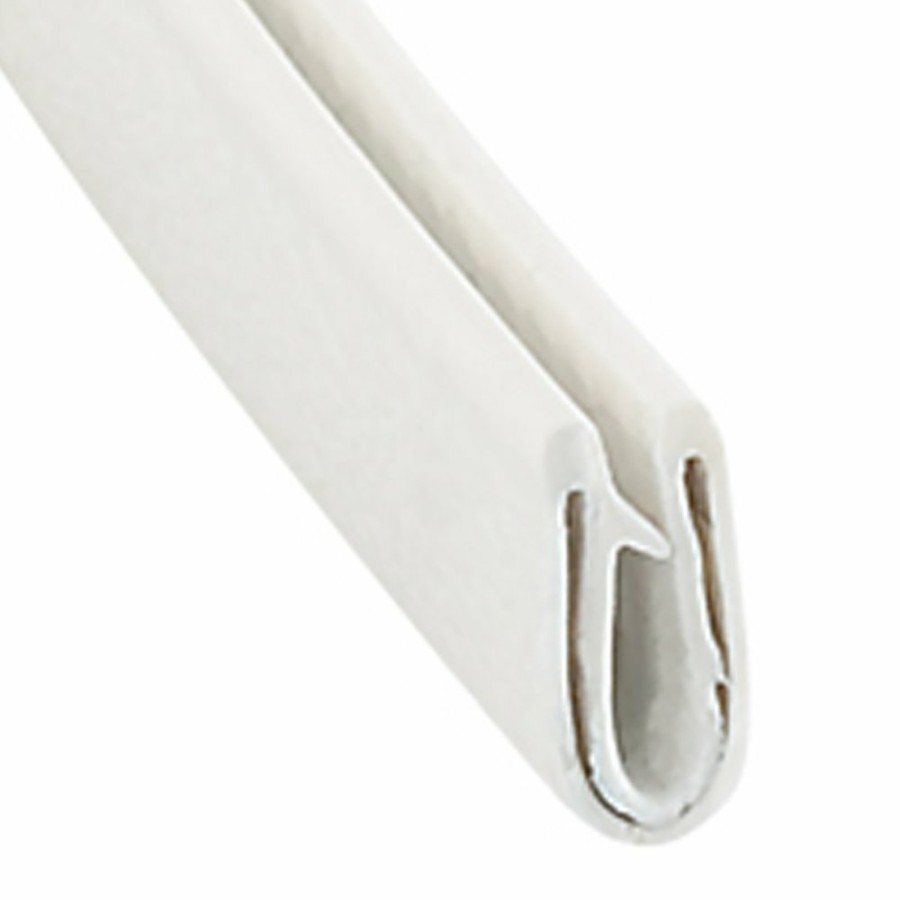 Seals AP Products | Clip On Trim, 9/16 X 1/4 X 50 , White