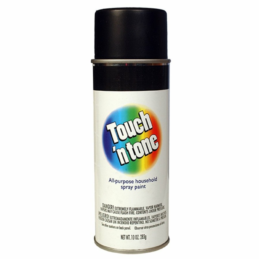 Spray Paint DAP | Touch 'N Tone Flat Black Spray Paint