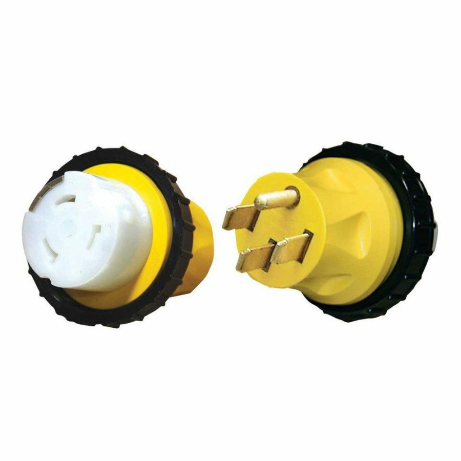 Electrical AP Products | 50 Amp Hd Molded Locking Adapter