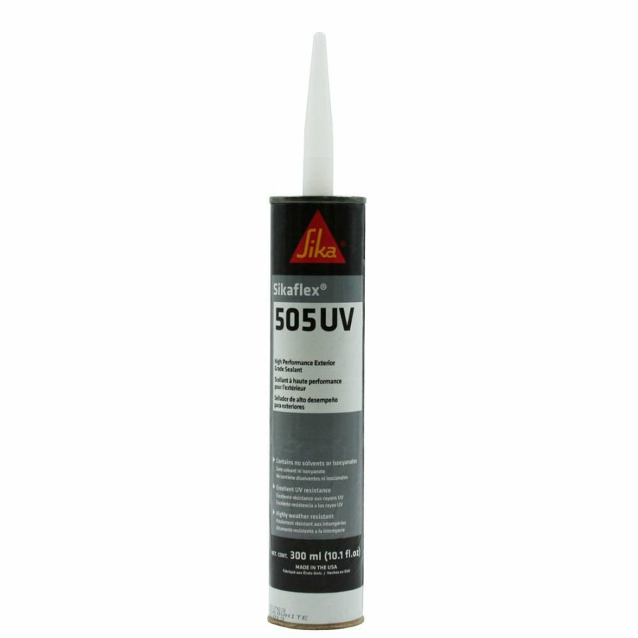 Adhesives & Sealants SIKA | Sikaflex 505 Uv Sealant, 300 Ml, White