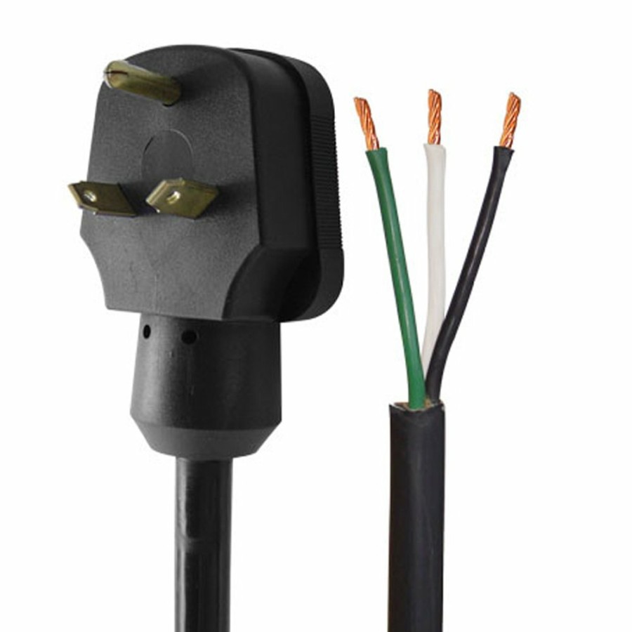 Electrical AP Products | 30 Amp 18 Right Angle Male Pigtail