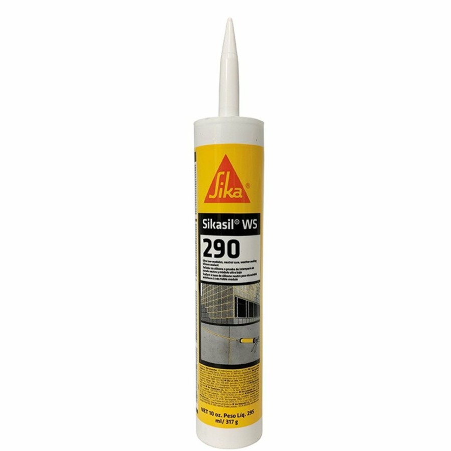 Adhesives & Sealants SIKA | Sikasil Ws-290 Silicone Sealant, 295 Ml, Bronze