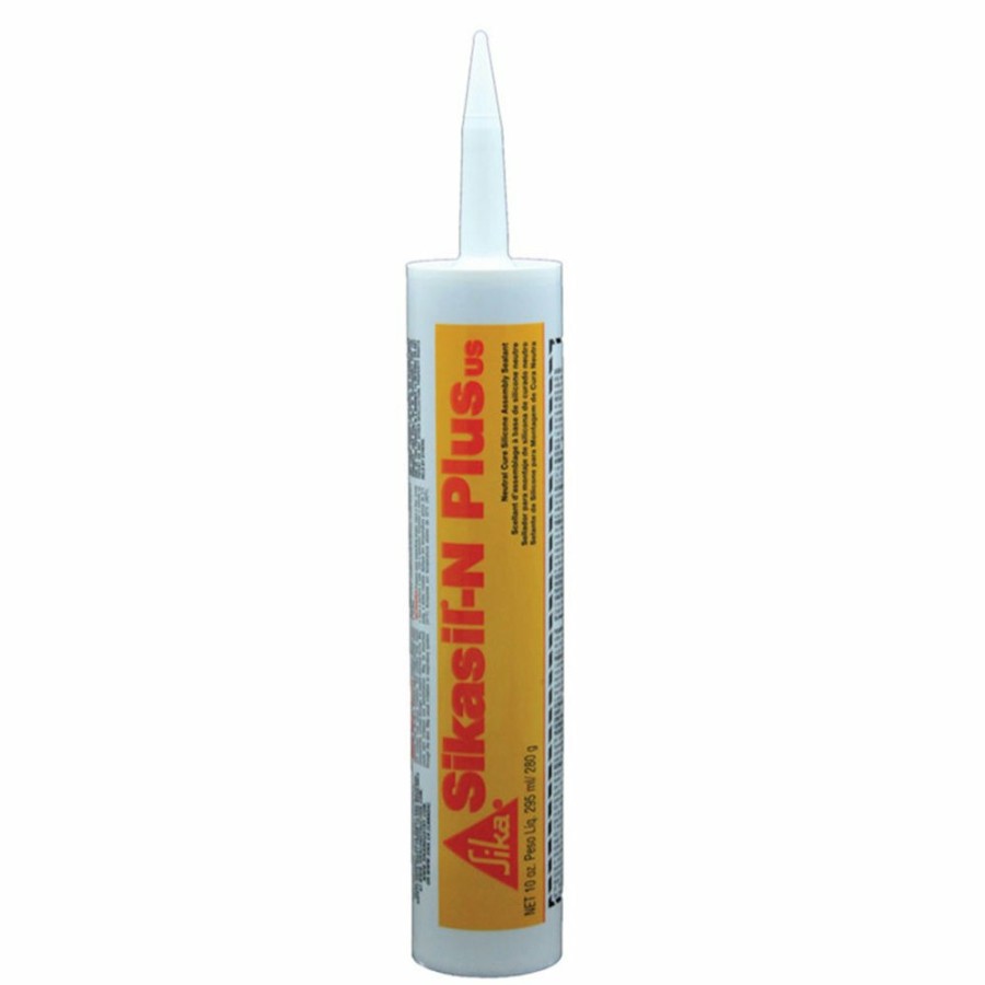 Adhesives & Sealants SIKA | Sikasil N Plus Silicone Sealant, 295 Ml, Black