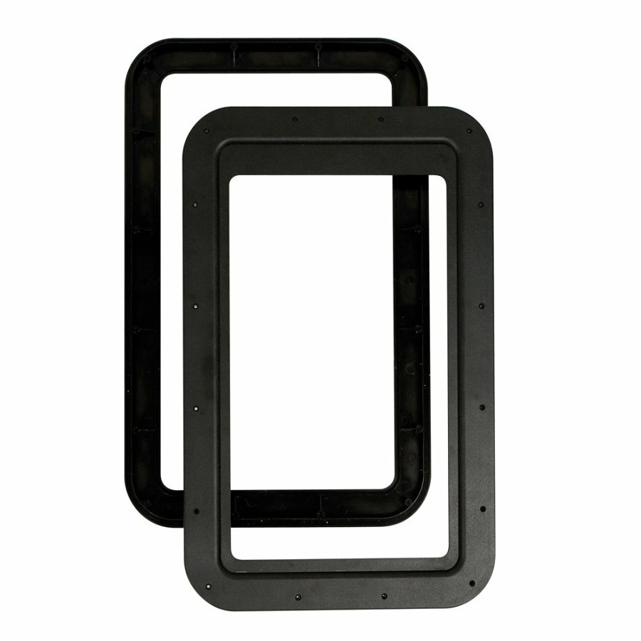 Doors AP Products | Inner & Outer Window Frame For Thin Shade, W/Seal, Black