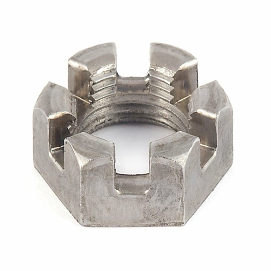 Running Gear & Brakes AP Products | 6 Slot Spindle Nut, 1 -14 Uns